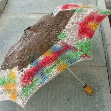 Graffiti Umbrella – Knitted