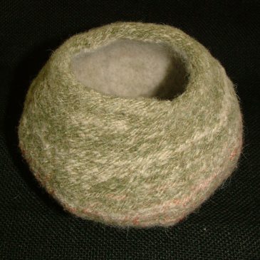 Bird’s Nest Felted Bowl