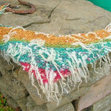 Curly Sheep Shrug