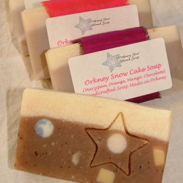 Orkney Snow Cake Soap 70g