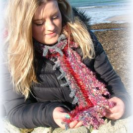Pink Tide – Scarf