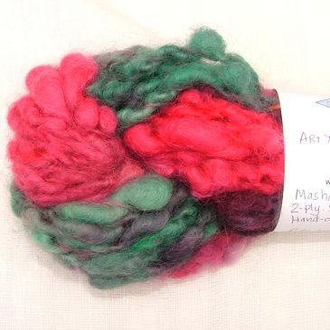 Yarn – Art Yarn Greens and Reds 53/25