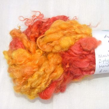 Yarn – Art Yarn Oranges and Yellows 55/25